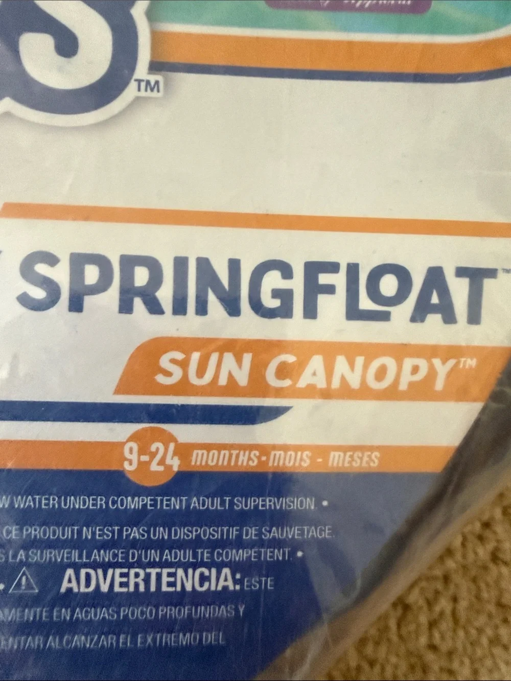 SpringFloat Sun Canopy by – Blue